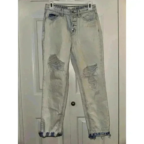 Light Wash Vervet Buttonfly Jeans - Picture 1 of 6